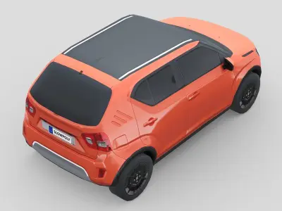 Suzuki Ignis 2021 Low-poly 3D model
