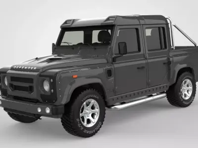 Land Rover Defender 3D model shop