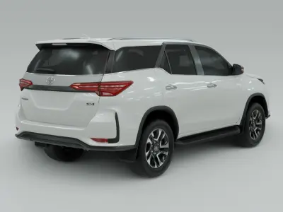 Toyota Fortuner Legender 2022 3D model
