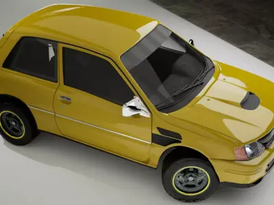 Toyota Starlet Custom 3D model