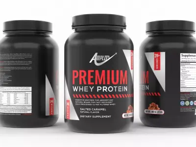 Protein Powder 3D model