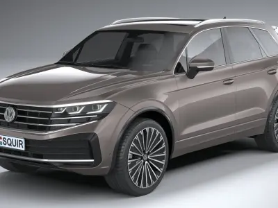 Volkswagen Touareg Regular 2024 3D model