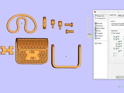 Hermes Pendant 01 3D print model