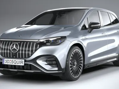 Mercedes-Benz EQE53 AMG SUV 2024 3D model