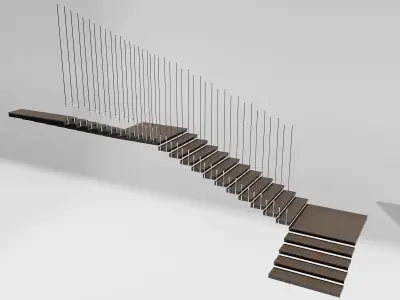 STAIR NO18 A 3D model