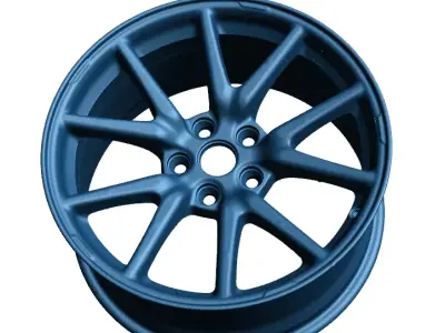 Wheel 3D Scan data 1 3D print model