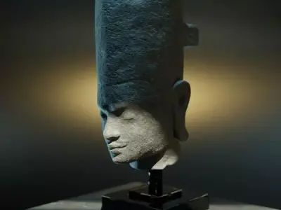 Vishnu Head 3D model