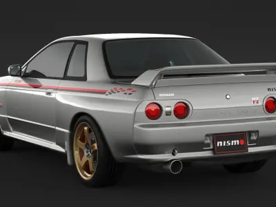 Nissan Skyline GT-R R32 nismo 3D model