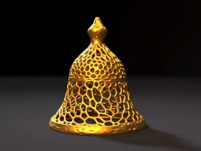 Bell Voronoi 3D print model