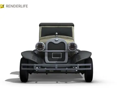 Car roadster 3D model