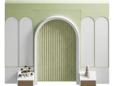 Kids wall panell 12 3D model