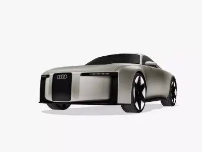 Audi Concept C 2025 Low-poly 3D model