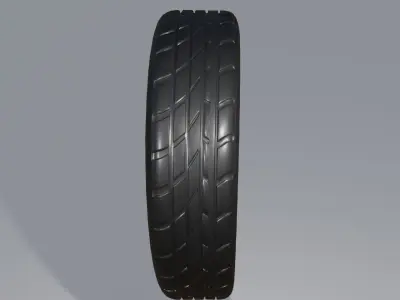 Car Wheel 3D model 14