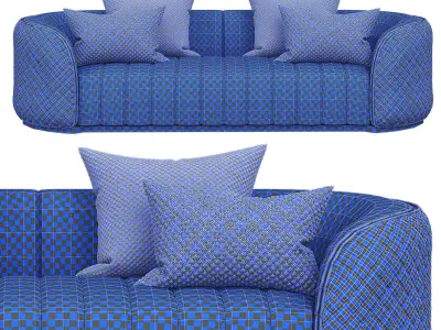 PIERRE SOFA 3d model Low-poly 3D model