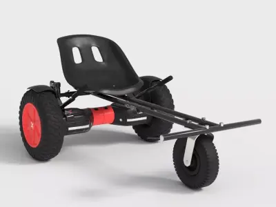 BEAST BUGGY ROVER  Low-poly 3D model