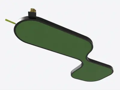 Miniature Golf Course 07 3D model