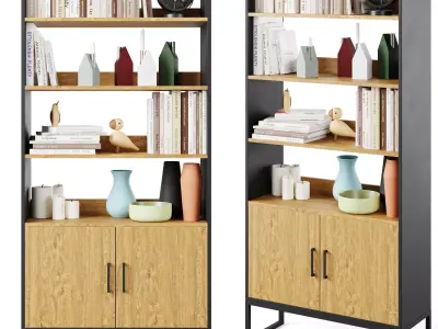 Shelving unit Pombal by Cosmo 3D model