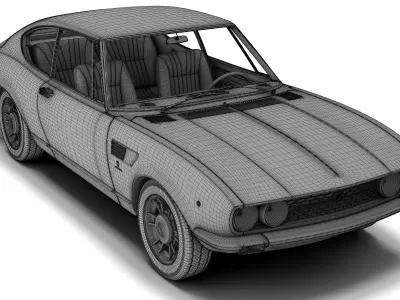 Fiat Dino Coupe 3D model