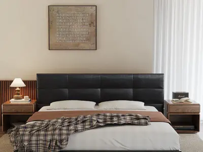 bedroom 3D model 3