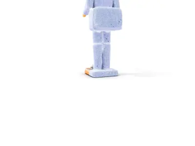 Toy Soldier Nutcracker Model Pack with Detailed Textures Low-poly 3D model