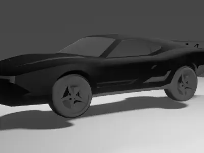 Car  Rigged  model 3D model