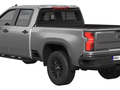 Chevrolet Silverado HD ZR2 2024 3D model