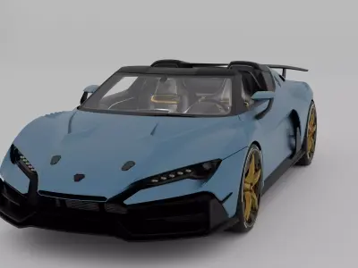 Italdesign Zerouno 3D model