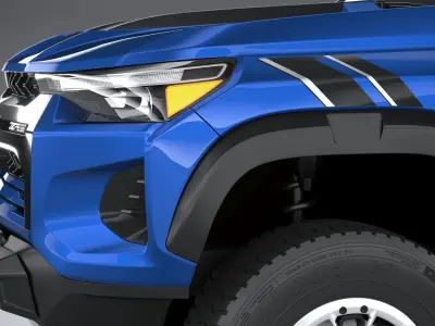 Chevrolet Colorado ZR2 CG 2023 3D model