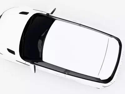 Land Rover Range Rover Evoque 2011 Low-poly 3D model