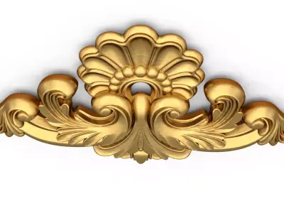 carved classic decorative ornament cnc 3d printing stl 47  3D print model