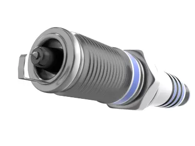 High-Precision Spark Plug 3D model