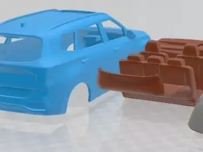 Kia Carens 2024 Printable Car 3D print model