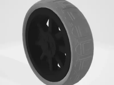 car tyre  3D model