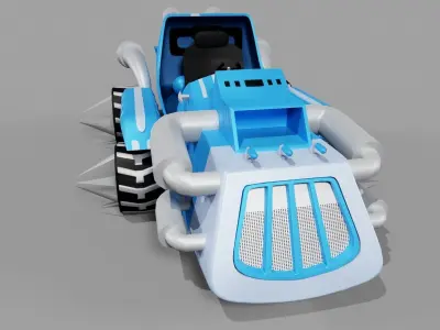 Karts Low-poly 3D model