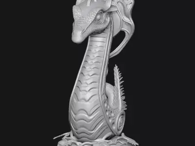 Dinosaur 3D print model