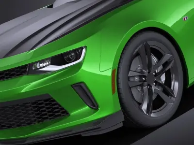Chevrolet Camaro LT1 2017 VRAY 3D model