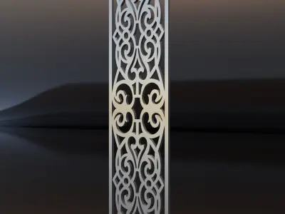 Ornament Panel Pack 3D model