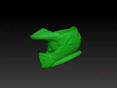 mate casco kawasaki 3D print model
