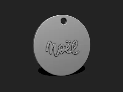 Christmas Ornament - Pendant -  Christmas Tree  - Decor - 02 3D print model