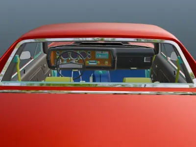 Chevrolet El Camino SS 1970 3D model