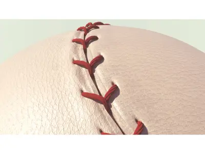 Baseball NEW and OLD with 4K texture Low-poly 3D model