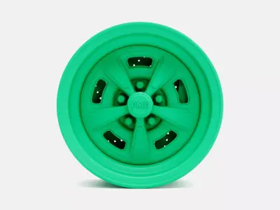 15x7 Pontiac Rallye II Wheel and Brake 3D print model