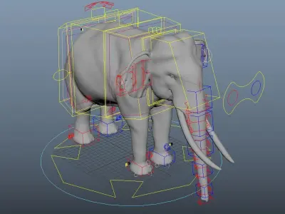 Elephant 3D model