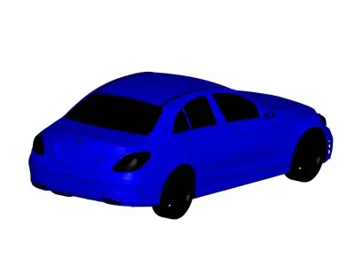 Mercedes Benz C Class AMG  3D model
