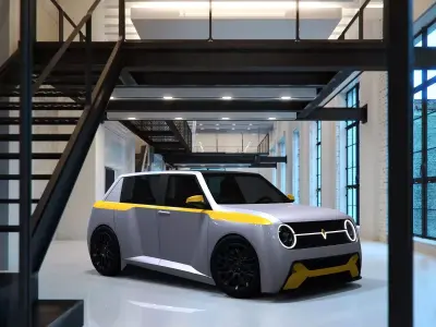 Renault R4Tune Concept 3D model