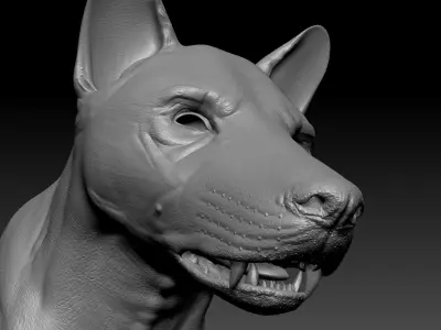 Wolf  3D European Wolf 3D model