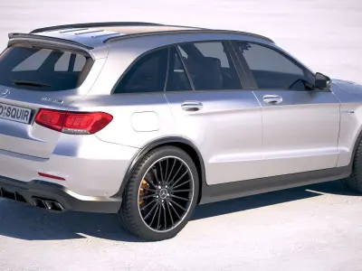 Mercedes-Benz GLC63 S AMG 2020 3D model