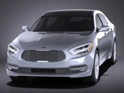 Kia K900 2017 VRAY 3D model