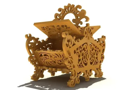 Decorative Box 3D model