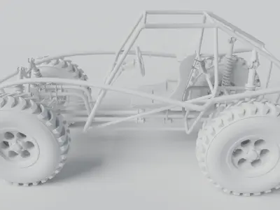 Buggy offroad 3D model